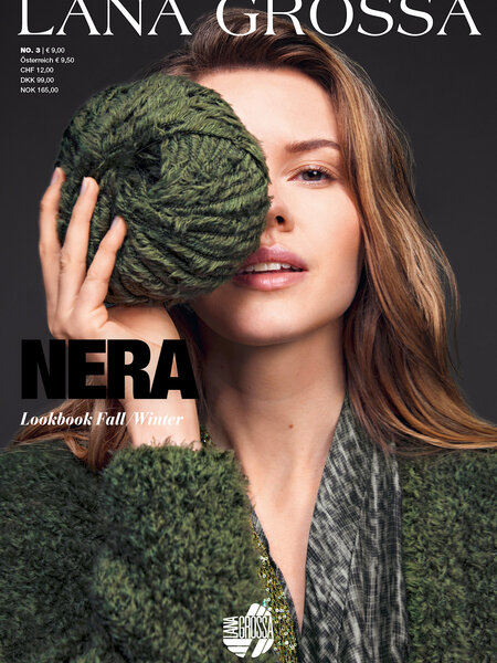 Lana Grossa Nera No. 03 - Tijdschrift (DE) + Beschrijvingen (NL)