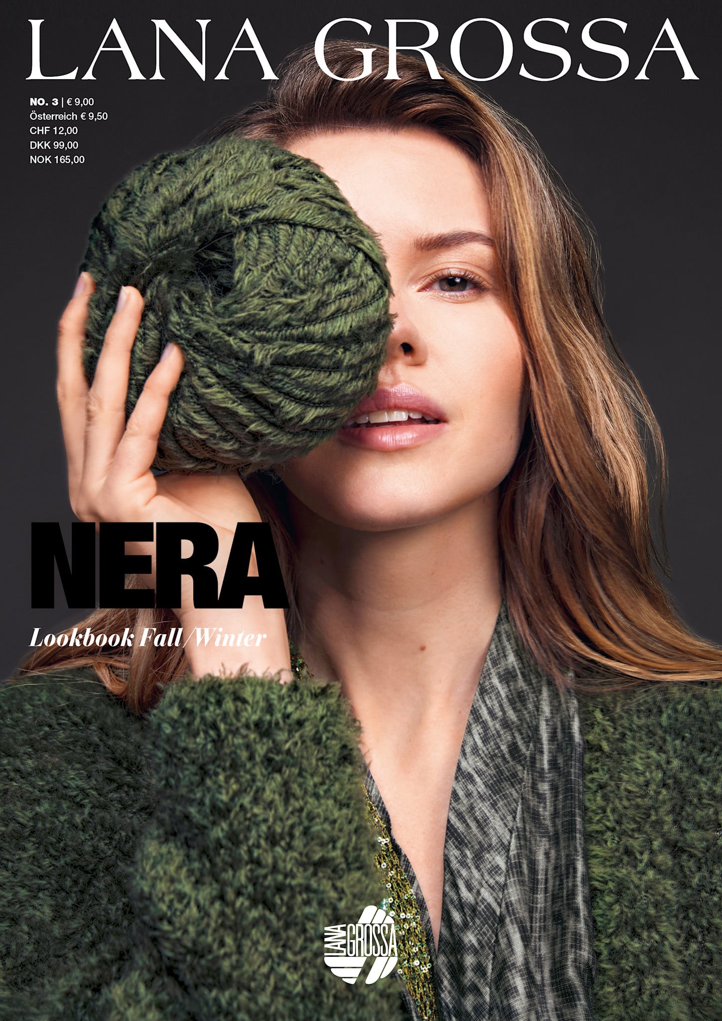 Lana Grossa Nera No. 03 - Tijdschrift (DE) + Beschrijvingen (NL)