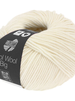 Lana Grossa Cool Wool Big -601 ruw wit