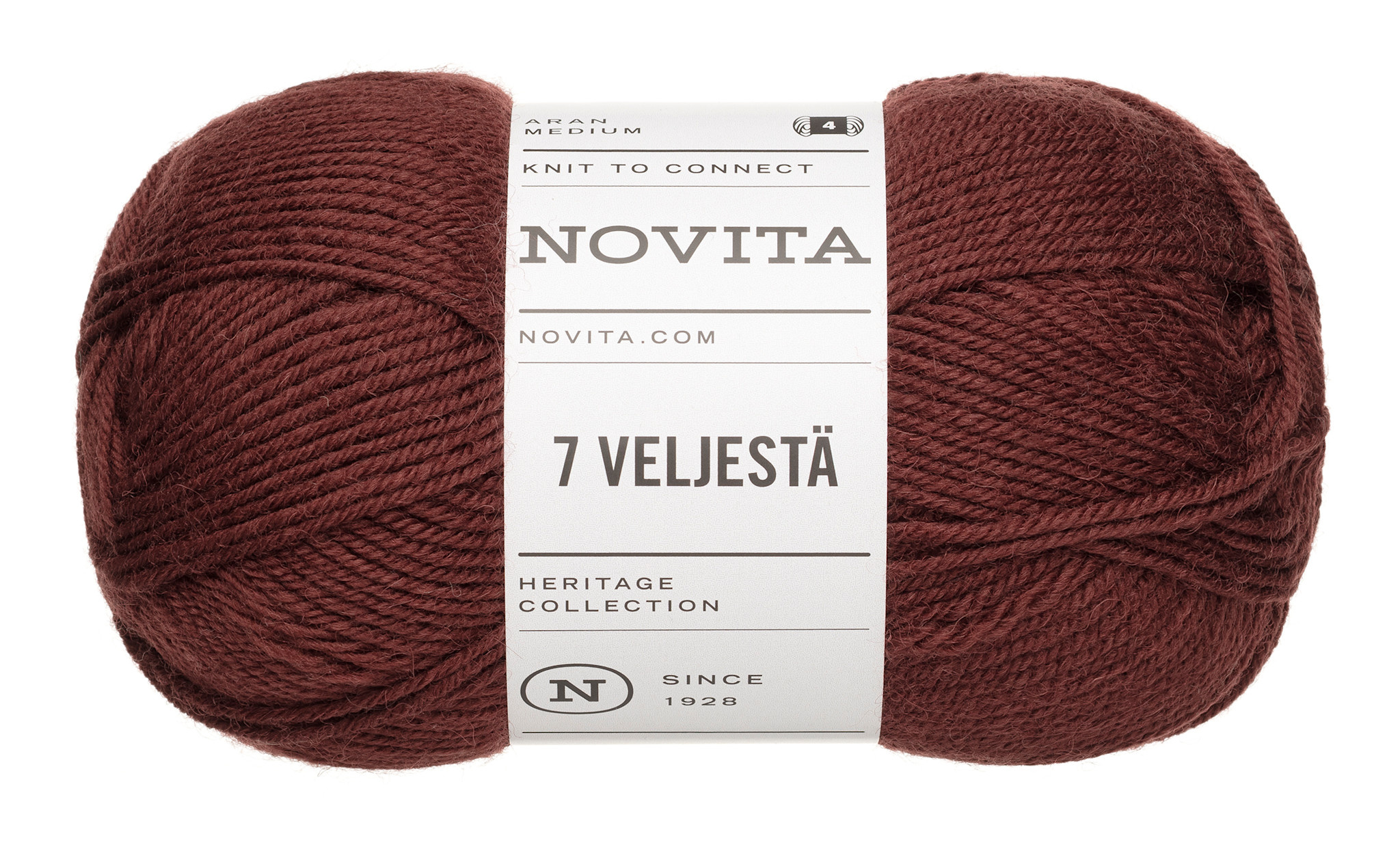 Novita 7 Veljestä 100g -651 roest