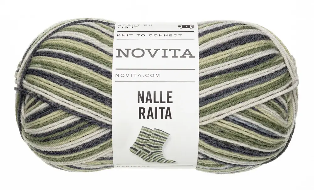 Novita Nalle Raita 100g -8451 mossy area