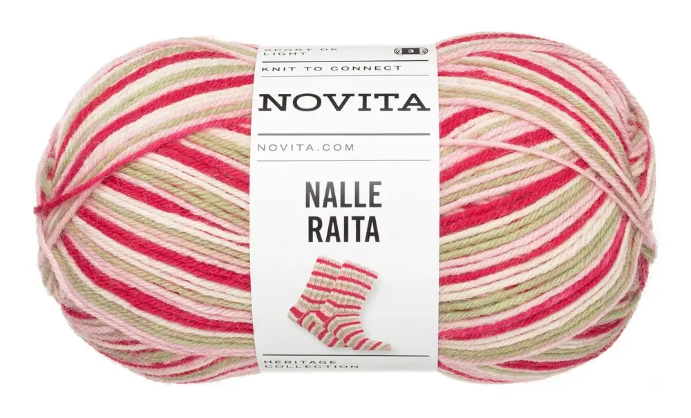 Novita Nalle Raita 100g -8461 meadow flowers