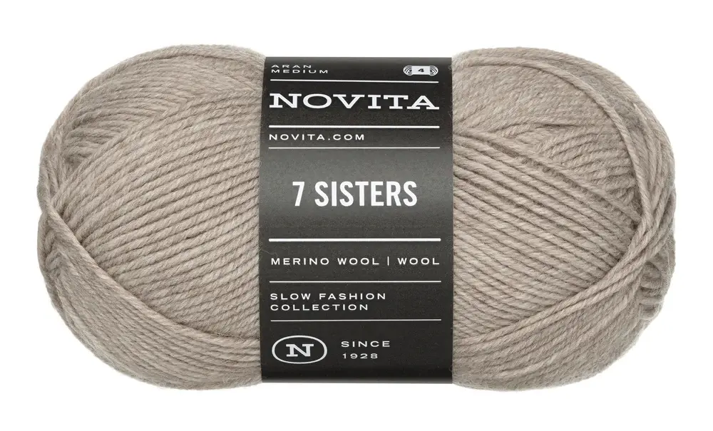 Novita 7 Sisters 100g -060 sand