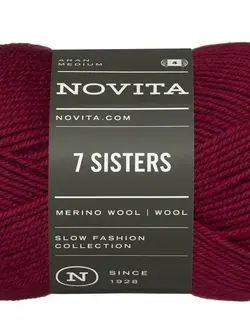 Novita 7 Sisters 100g -570 cherry