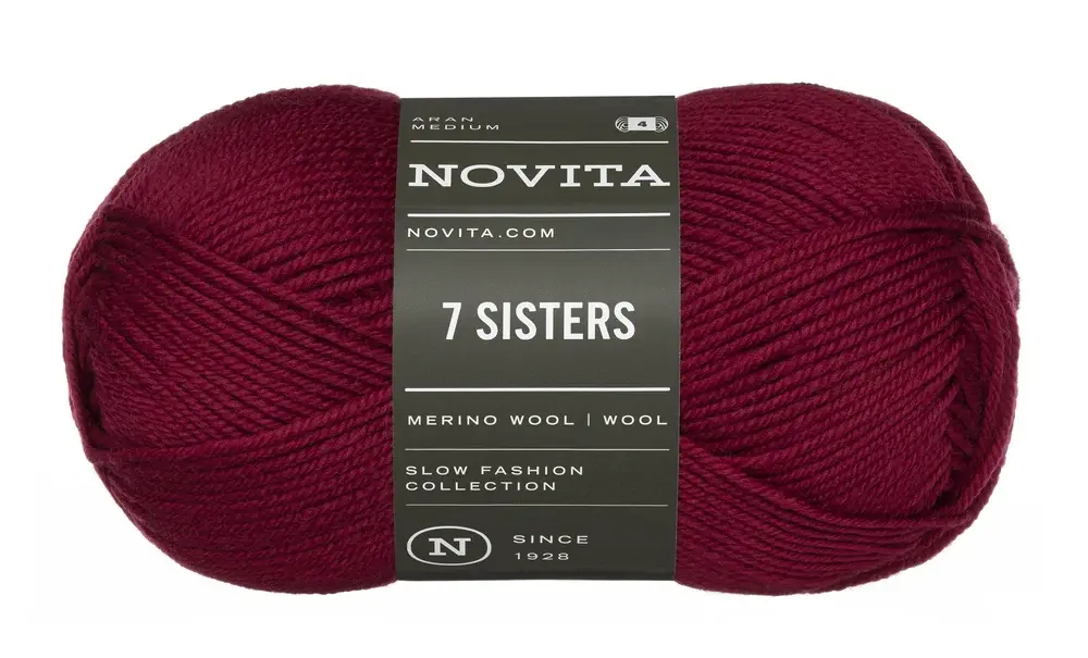 Novita 7 Sisters 100g -570 cherry