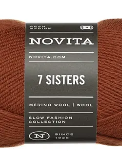 Novita 7 Sisters 100g -666 caramel