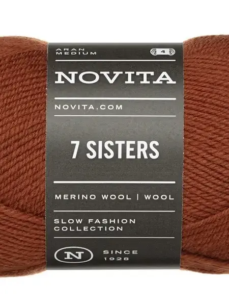 Novita 7 Sisters 100g -666 caramel