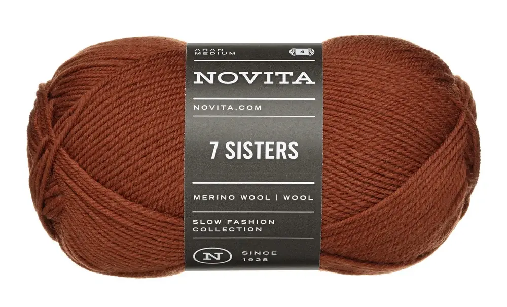 Novita 7 Sisters 100g -666 caramel