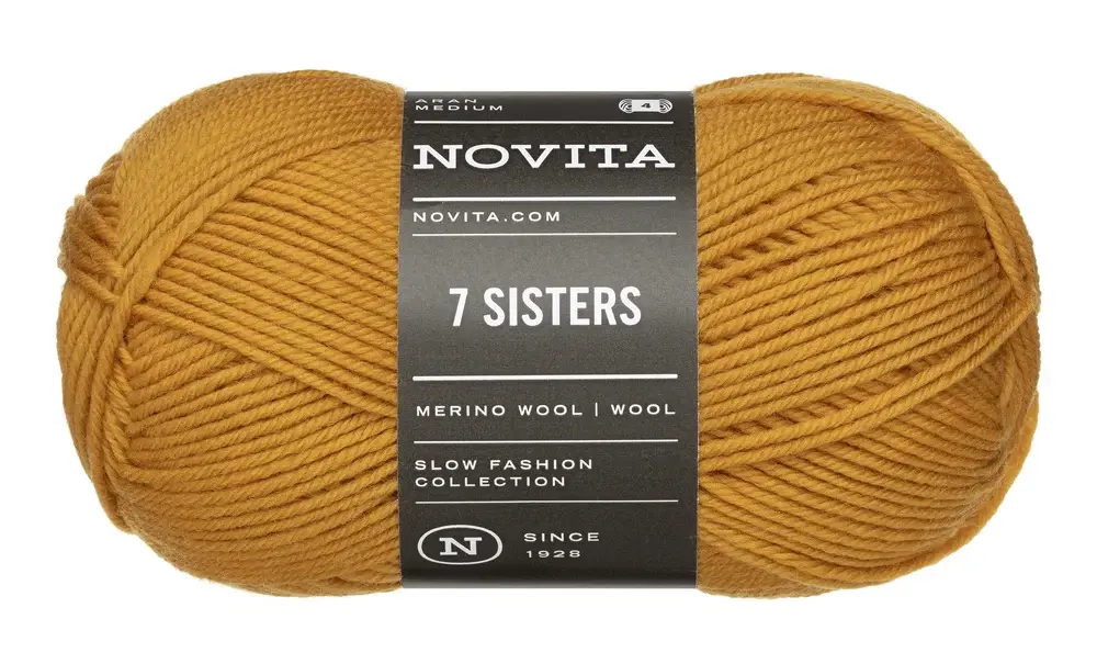 Novita 7 Sisters 100g - 298 brass