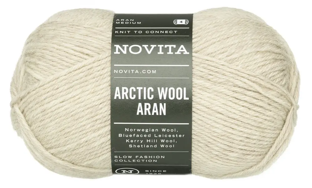 Novita Arctic Wool Aran 100 g -631 reindeer