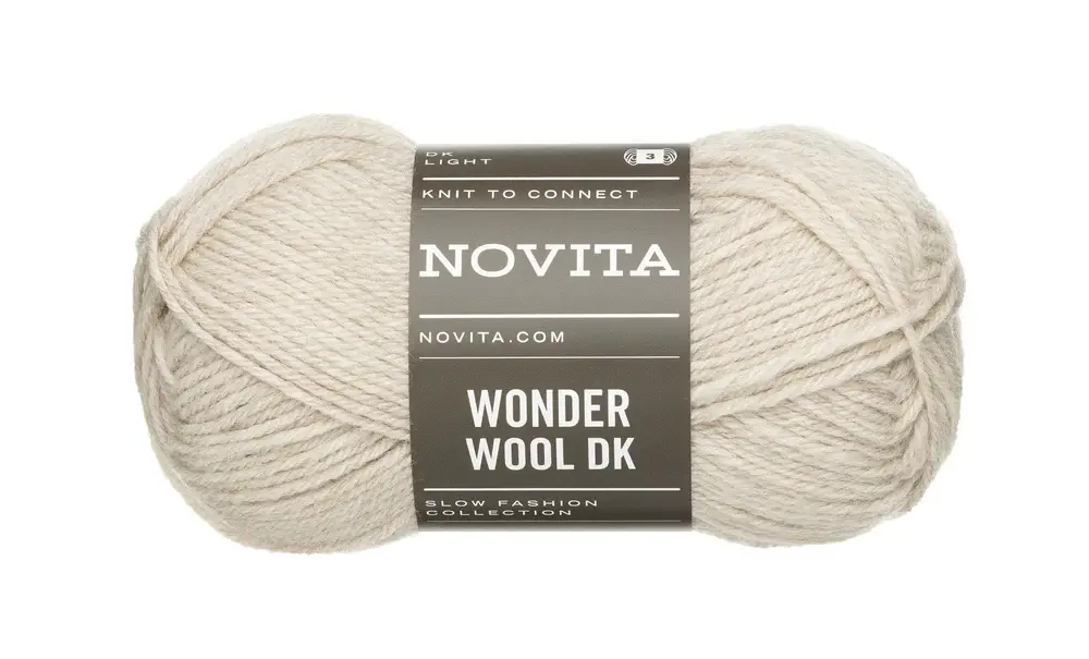 Novita Wonder Wool DK 50g -581 finesand