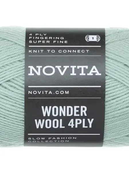 Novita Wonder Wool 4PLY 50g -305 cabbage white butterfly