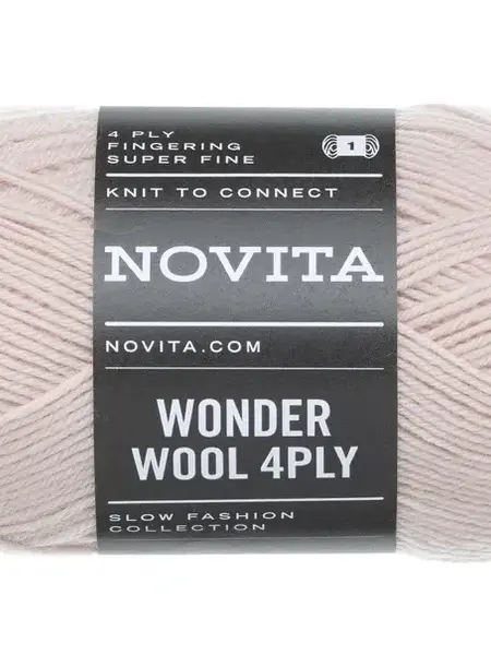 Novita Wonder Wool 4PLY 50g -509 ballerina