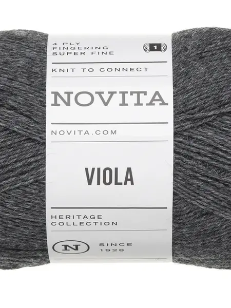 Novita Viola 100g -044 graphite