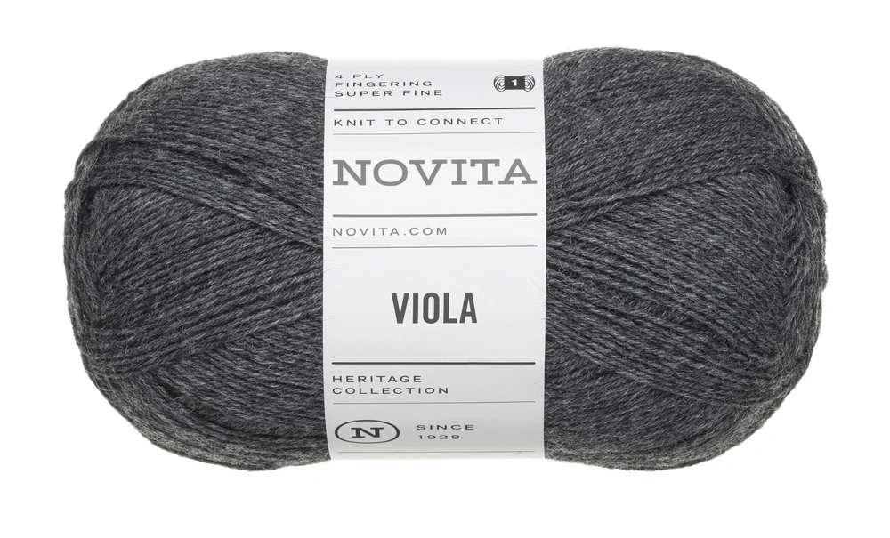 Novita Viola 100g -044 graphite