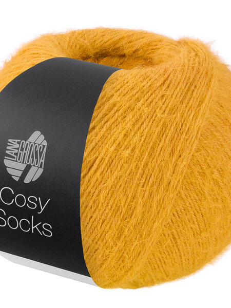 Lana Grossa Cosy Socks -11 geeloranje