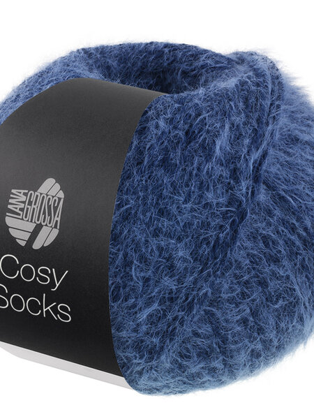 Lana Grossa Cosy Socks -13 donkerblauw