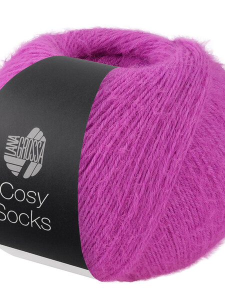 Lana Grossa Cosy Socks -16 foksia