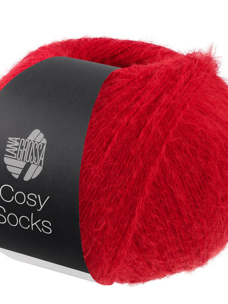 Lana Grossa Cosy Socks -17 rood
