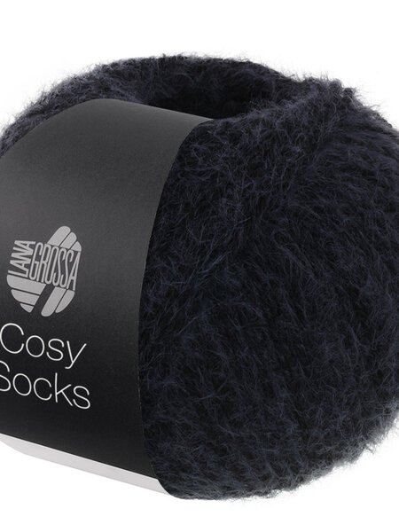 Lana Grossa Cosy Socks -18 zwart