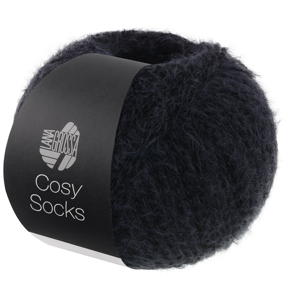 Lana Grossa Cosy Socks -18 zwart