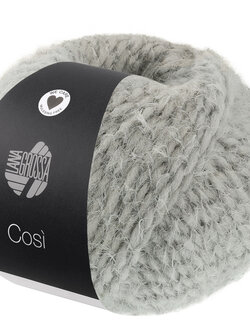 Lana Grossa Cosi -02 lichtgrijs