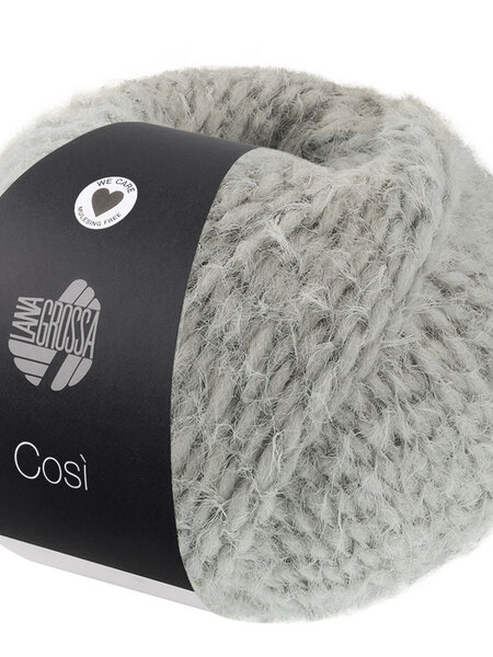 Lana Grossa Cosi -02 lichtgrijs