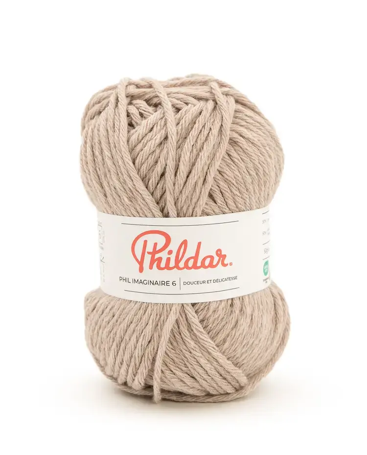 Phildar Phil Imaginaire 6 -naturel chine