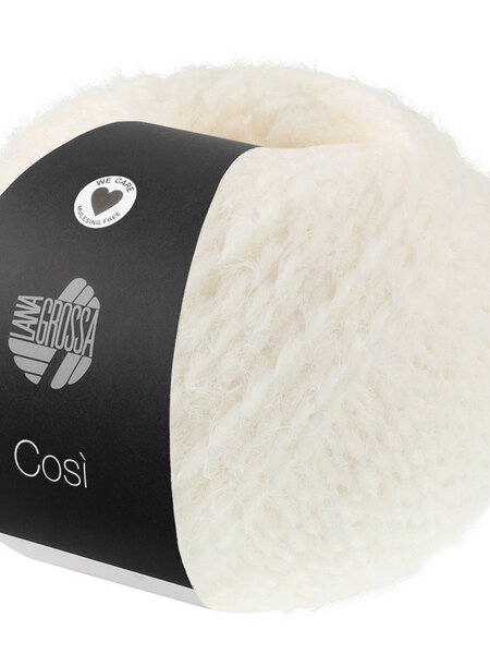 Lana Grossa Cosi -01 wit