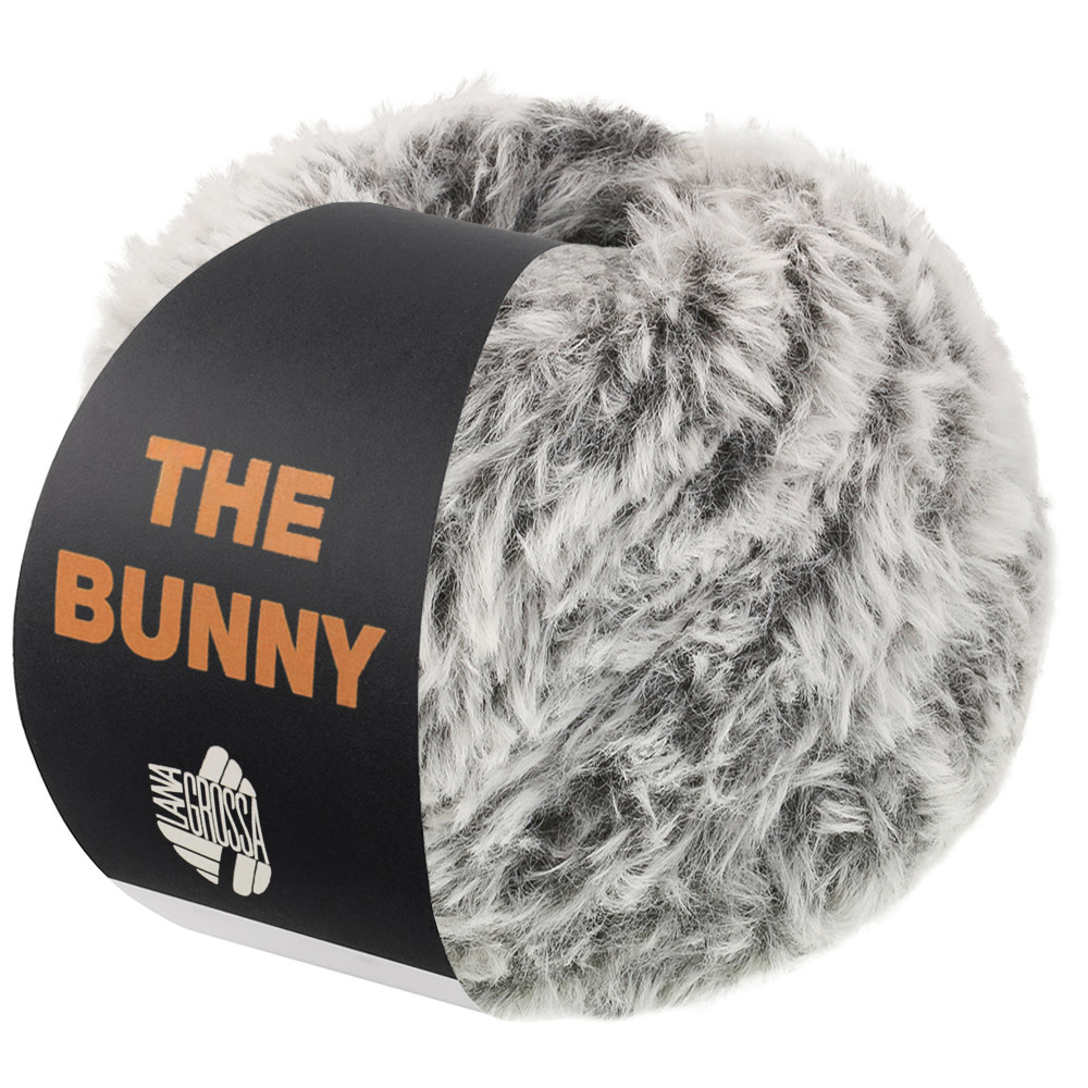 Lana Grossa The Bunny -07 lichtgrijs/donkergrijs