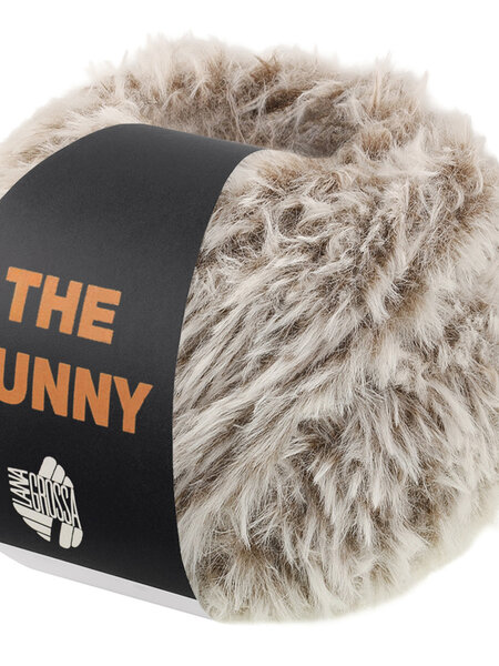 Lana Grossa The Bunny -10 ruwwit/donkerbruin