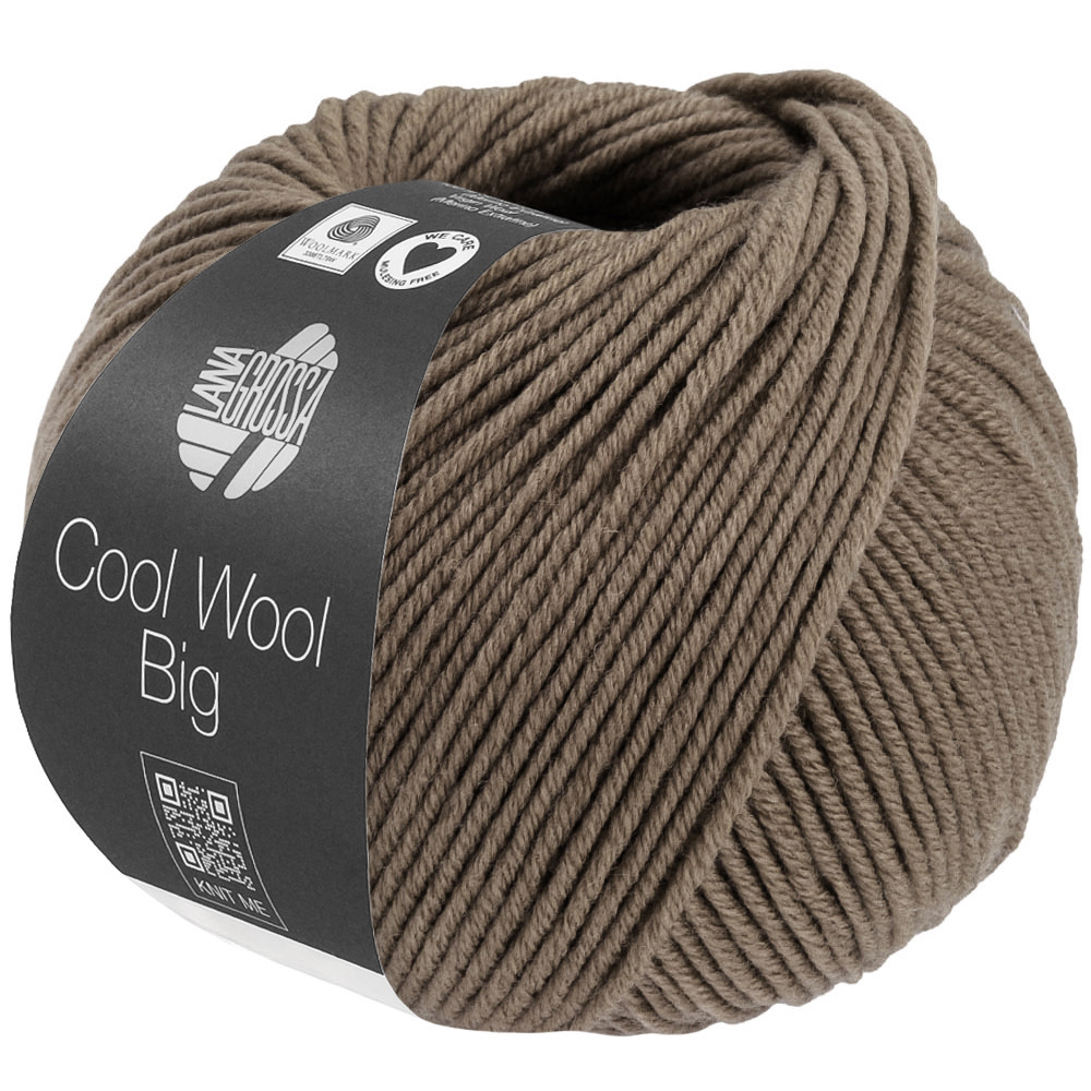 Lana Grossa Cool Wool Big -1708 taube gemêleerd
