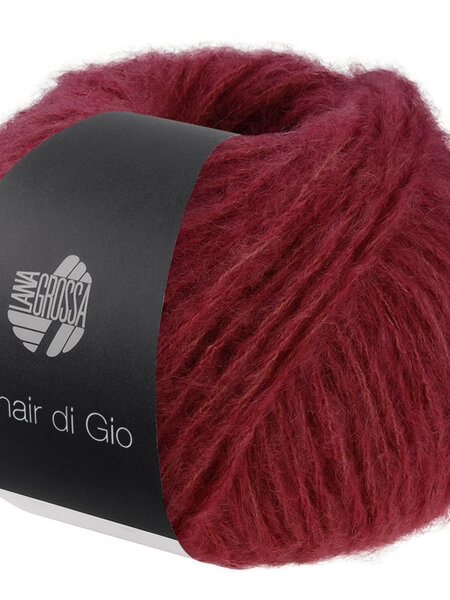 Lana Grossa Mohair Di Gio -18 donkerrood
