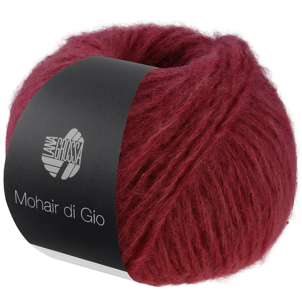 Lana Grossa Mohair Di Gio -18 donkerrood