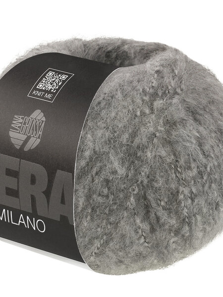 Lana Grossa Milano -01 grijs gemeleerd