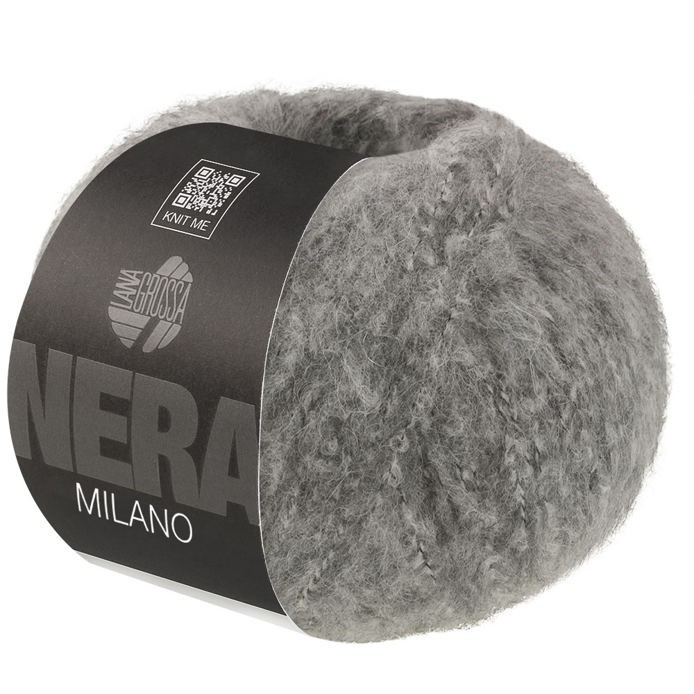 Lana Grossa Milano -01 grijs gemeleerd