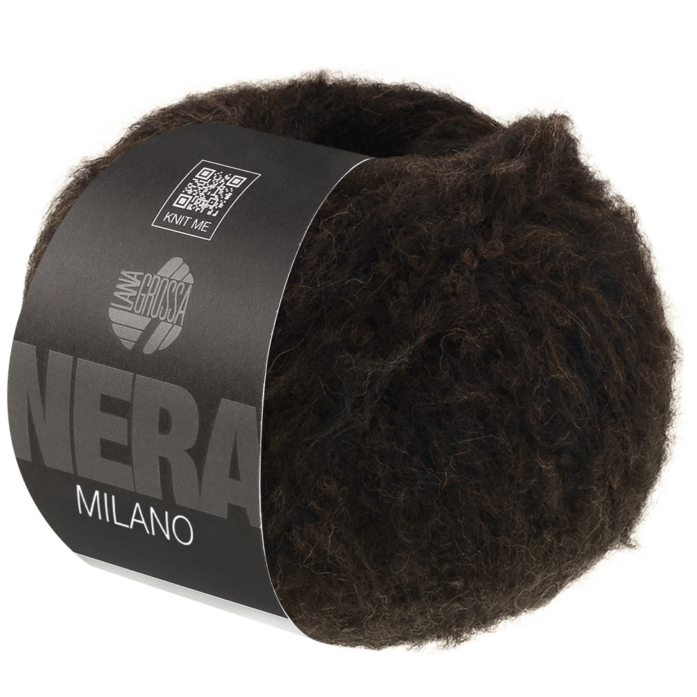 Lana Grossa Milano -04 zwartbruin