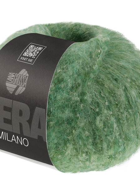 Lana Grossa Milano -07 groen gemeleerd