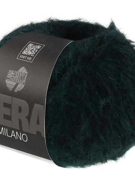 Lana Grossa Milano -08 zwartgroen