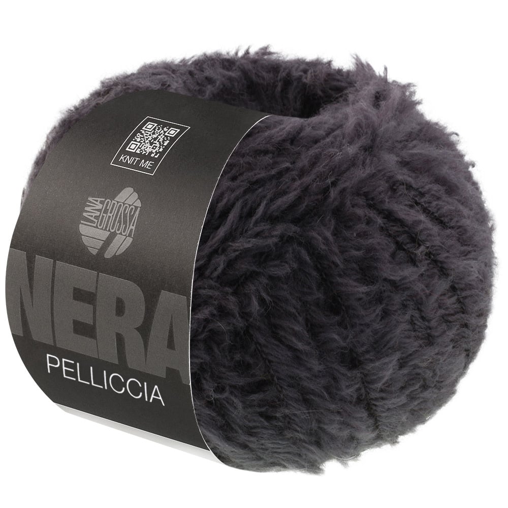 Lana Grossa Pelliccia -07 donkergrijs