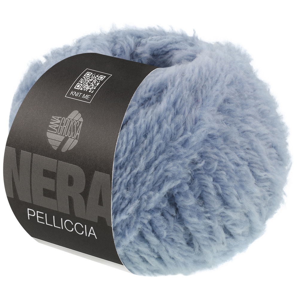 Lana Grossa Pelliccia -09 grijsblauw