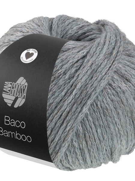 Lana Grossa Baco Bamboo -04 blauwgrijs