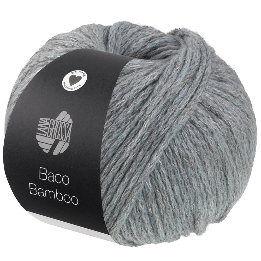 Lana Grossa Baco Bamboo -04 blauwgrijs
