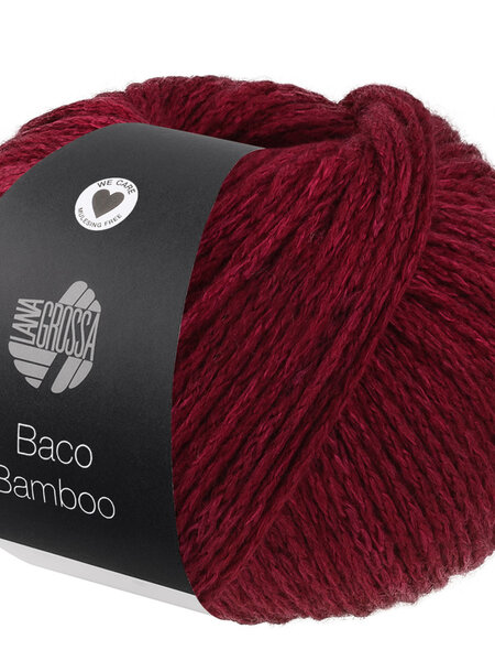 Lana Grossa Baco Bamboo -12 bordeaux