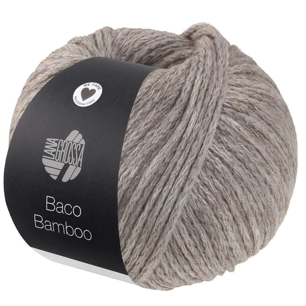 Lana Grossa Baco Bamboo -16 lichtgrijs