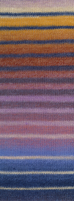 Lana Grossa Gomitolo Modo -621 mauve/sering/blauw/rozenhout/beige/oker/noga/bruin/grijs