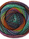 Lana Grossa Gomitolo Modo -624 olijf/geelbruin/turkoois/donker bruin/donker blauw/donker groen/jade/foksia/aubergine