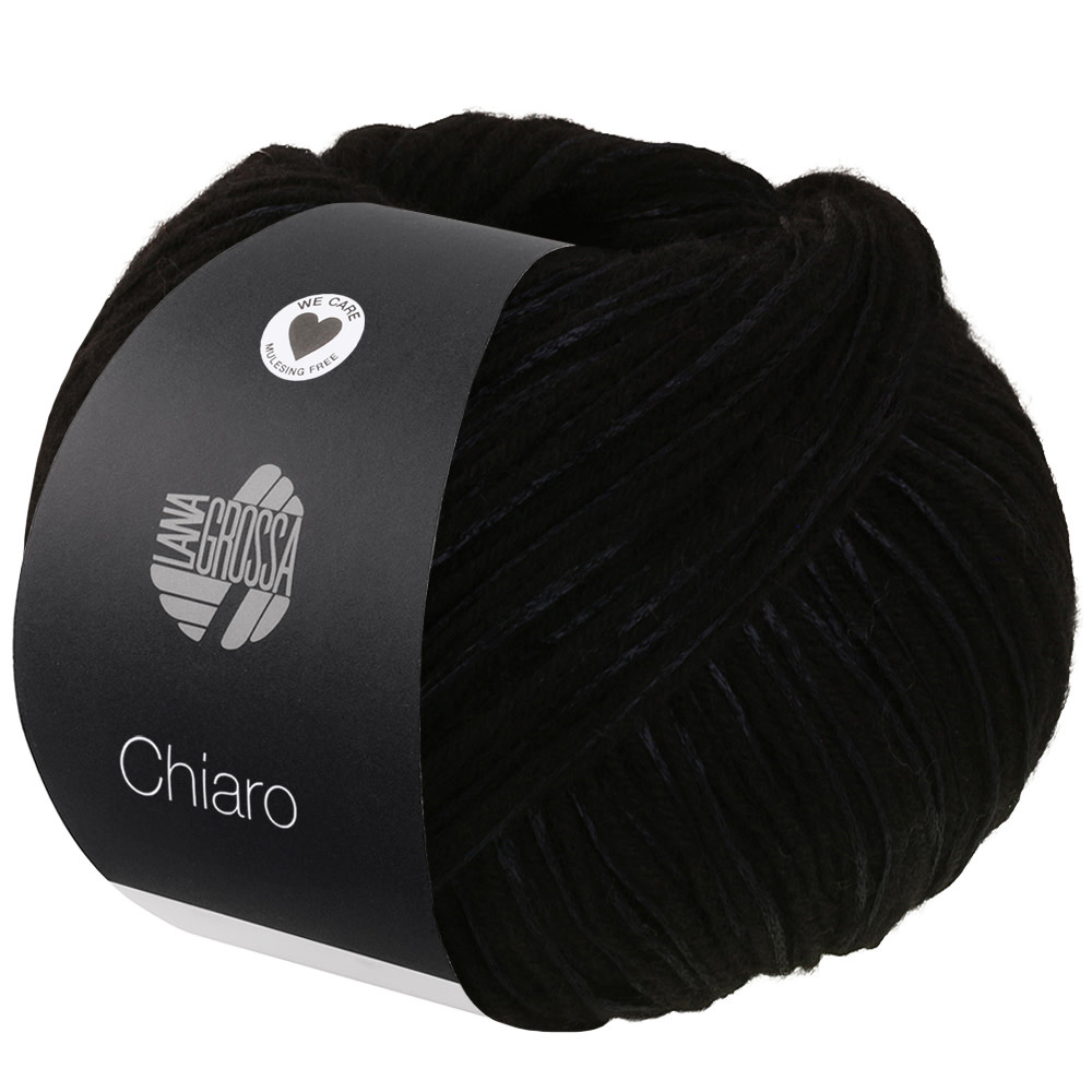 Lana Grossa Chiaro -05 zwart