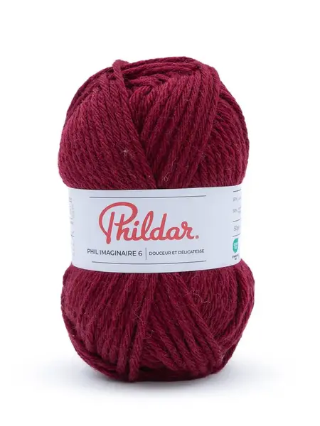 Phildar Phil Imaginaire 6 -burgundy