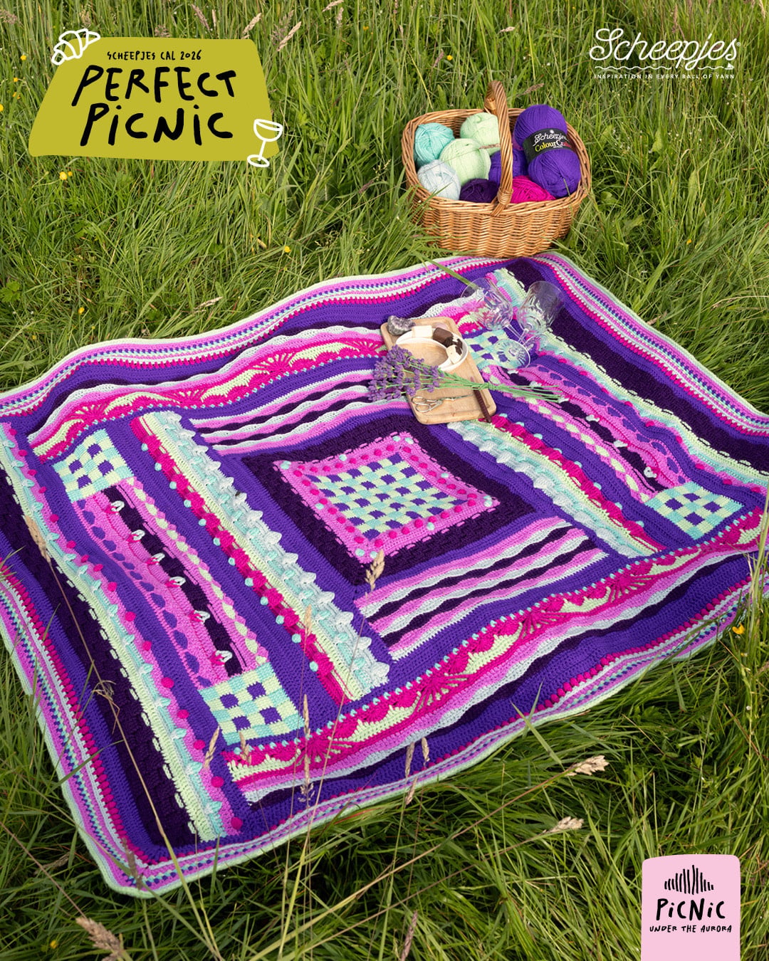 Scheepjes Scheepjes Perfect Picnic CAL 2026 -kit Colour Crafter
